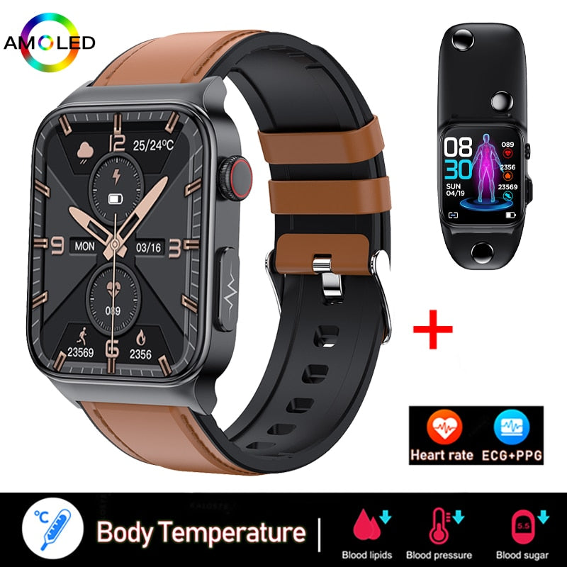 New ECG+PPG Smart Watch Men Laser Treatment Of Hypertension Hyperglyce